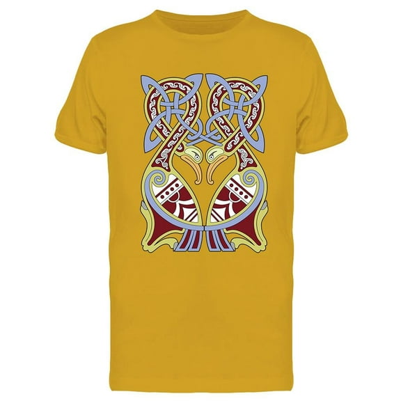 Detailed Celtic Design  T-Shirt Men -Image by Shutterstock, Male Large