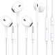 thumbnail image 1 of wonima11 2 Packs Wired Headphones Earbuds with Microphone, in-Ear Earphones Volume Control Headphones with Mic Compatible with iPhone/iPad/Android/Laptop/Computer and Other 3.5mm Jack Devices, 1 of 1