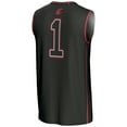 thumbnail image 3 of Youth GameDay Greats Black #1 Washington State Cougars Lightweight Basketball Jersey, 3 of 4