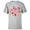 Athletic Heather, variant on Disney Princess Family Heart Bro of the Birthday Kid - Short Sleeve T-Shirt for Kids - Customized-White