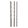 thumbnail image 4 of Extended Length HSS Drill Bits for Metal Drilling 200mm Extra Long Set of 3, 4 of 11