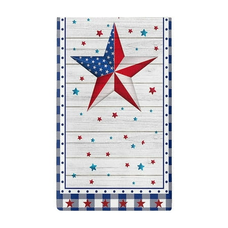 

christmas decorationstowel set for men Travel Swim Pool 1pc Independence Day Kitchen Towels Dish Cloth Colorful Star Flag Print Towel Microfiber Decorations