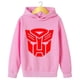 thumbnail image 3 of Sudadera con capucha para niños y niñas, ropa de calle de moda, informal, con estampado de Transformers, para otoño, 3 of 5