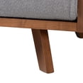 thumbnail image 6 of Baxton Studio Uriel Mid-Century Modern Grey Boucle Fabric Sofa, 6 of 6