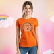 thumbnail image 3 of Playera Blusa De Mamá Estilo Arcoiris – Amor, Arcoíris y Corazones en Cada Suspiro Color Anaranjado Talla Grande Marca Emil SaEs, 3 of 4