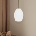 thumbnail image 1 of Tineasur Rectangular Lampshade White PE Plastic Waterproof Bathroom Light 1Set, 1 of 8