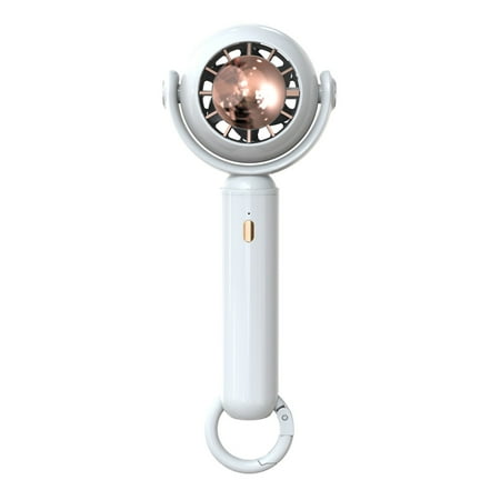 

Uysin Handheld Personal Ice Handheld Fan USB Rechargeable Portable Fan 3 Speed Lashes For Makeup/commute/travel/outdoor