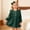 Green, variant on Liyamei Long Sleeve Corduroy Pinafore Dress And Headband For Baby Toddler Girls Ruffled Outfit With Snap Buttons Party Wear Toddler Girl Dresses 6-12 Months
