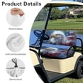 thumbnail image 6 of Uorisanigo Golf Cart Seat Cover Sets, Universal Club Car and More 2-Seater Golf-Carts, Anti-Hot Golf Cart Front Seats Cover, Easy to Install Seat Cushion and Backrest Pad, 6 of 7