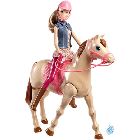 Barbie Saddle N Ride Horse