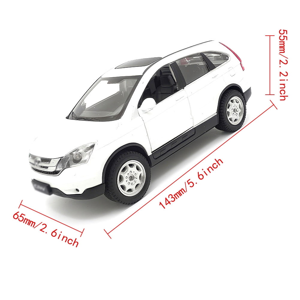 1: 32 is suitable for Honda CRV alloy die-casting car models, with sound and light return function. Boy's toy car birthday gift.