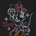thumbnail image 3 of Disney - Minnie Mouse - Feeling Good with Heart Glasses - Men's Crew Neck Fleece Pullover, 3 of 5