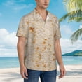 thumbnail image 6 of Uemuo Tortilla Printed Regular Fit Short Sleeve Casual Hawaiian Shirt for Men,Aloha shirt,Tropical shirt,Floral print shirt,Vacation Beach shirt-3X-Large, 6 of 9