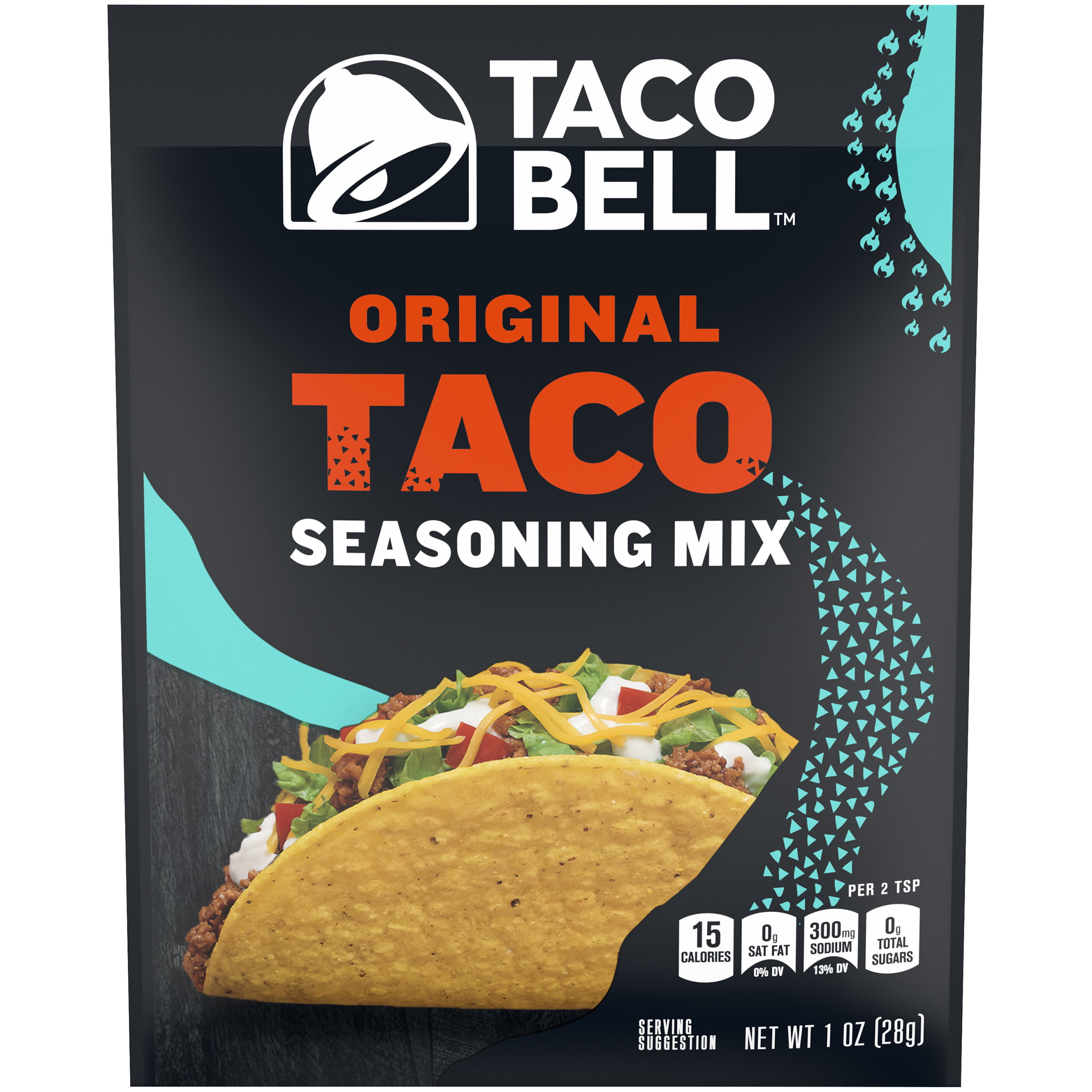  Taco  Bell Original Taco  Seasoning Mix 1 oz Packet 