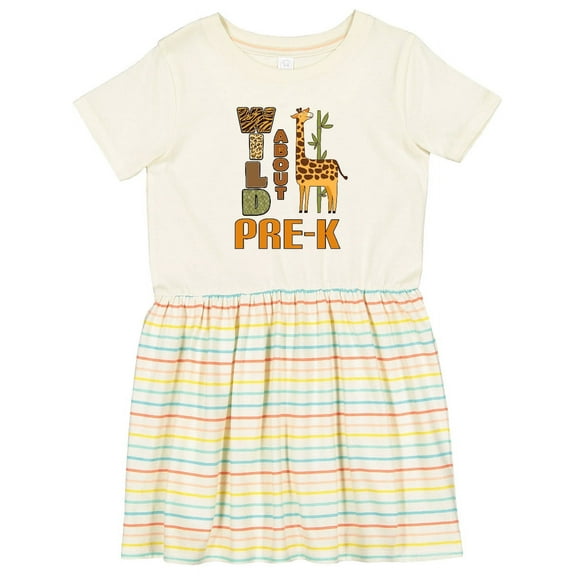 Inktastic Wild About Prek Preschool Girls Toddler Dress
