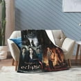 thumbnail image 4 of Blankets The Twilight Movie Sagas Air Conditioning Flannel Blanket Blanket Super Soft Cozy Warm Plush for Sofa Living Room Bedroom 60"X50", 4 of 4
