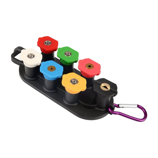 Pressure Washer Tips Set of 7 with Nozzle Holder, Power Washer Nozzle