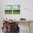thumbnail image 2 of Stupell Industries Rural Cloudy Countryside Green Fields Design, 16 x 20, Design by Grace Popp, 2 of 5