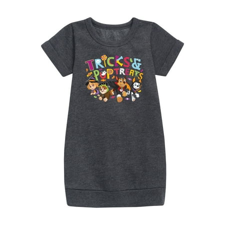 

Paw Patrol - Tricks and Pup Treats - Toddler And Youth Girls Fleece Dress