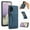 Blue, variant on TOP SHE Case for Samsung Galaxy A32 5G, Galaxy A32 5G Phone Case (6.5 Inch) - Synthetic Leather Protective Case with Card Slot / Kickstand, Slim Fit Lightweight Simple Fashion Cover (Rosegold)