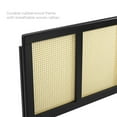thumbnail image 4 of Ergode Delmare Cane King Headboard - Black, 4 of 5