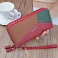 thumbnail image 2 of Kcolen Stylish Double Zipper Ladies Clutch Wallet with Large Capacity and Dedicated Phone Compartment, 2 of 5