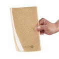 thumbnail image 5 of Bag Tek Kraft Plastic Small Sandwich and Snack Bag - Heat Sealable - 8 1/4" x 5 1/4" - 100 count box, 5 of 11