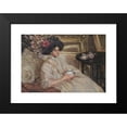 thumbnail image 2 of Hilda Fearon 24x18 Black Modern Framed Museum Art Print Titled - Afternoon Tea, 2 of 5