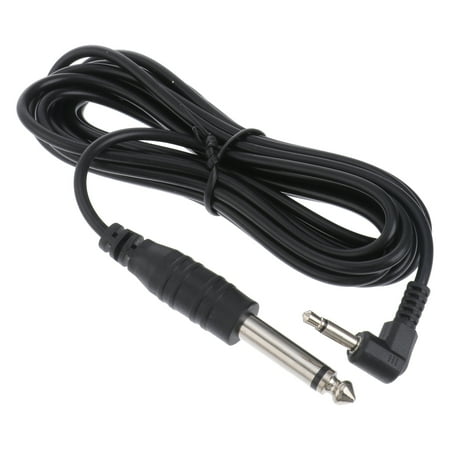 

NUOLUX 3 Meter 3.5mm 1/4 Male to 6.35mm 1/8 Male Audio Cable Adapter Jack for Mixer Amplifier Electric Guitar Bass Organ