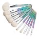 thumbnail image 1 of Juego de brochas de maquillaje de cristal Namotu, 10 brochas de maquillaje premium brillantes, cerdas sintéticas, base, rubor, corrector, sombra de ojos, delineador de ojos, brocha de maquillaje Sincero  Hogar, 1 of 2