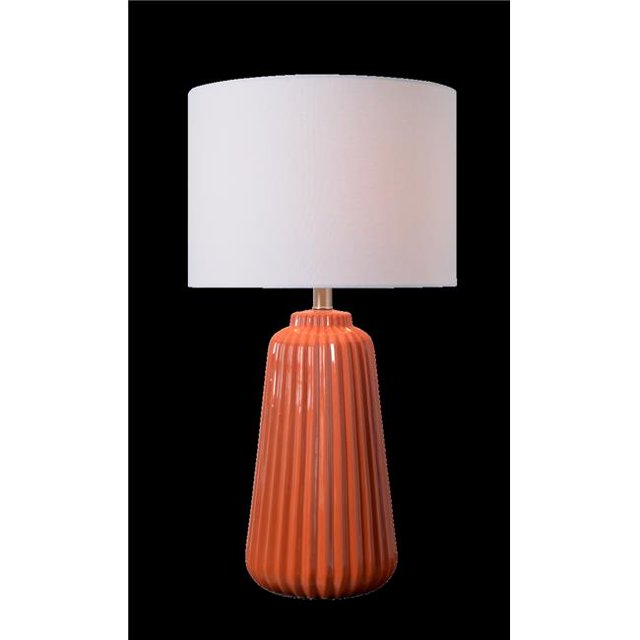 Kenroy Home 33158ORNG Lampe de Table Ziggy - Orange