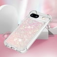 thumbnail image 5 of MYKOMI Glitter Case for Google Pixel 9A, Cute Bling Sparkly Flowing Liquid Quicksand Cover for Women Shockproof Protective Case Silicone Bumper Thin Cover for Google Pixel 9A, 5 of 7