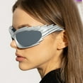 thumbnail image 3 of LKWLPD Hedgehog Shape Sunglasses Personality Hop Funny Glasses Fashion Cycling Punk, 3 of 4