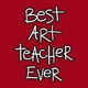 Attitude Artiste Tablier Red-Art Professeur – image 1 sur 2