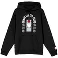 thumbnail image 7 of Demon Slayer Corps Icon Long Sleeve Men's Black Hooded Sweatshirt-Large, 7 of 7