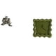thumbnail image 1 of Escultura De Búho Moderna, Adorno De Mesa Con Reloj De Pared Cuadrado Silencioso Para Sala De Estar, Oficina, Gabinete, Decoración Y Estudio De Granja., 1 of 8
