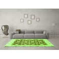 thumbnail image 3 of Ahgly Company Indoor Rectangle Oriental Green Traditional Area Rugs, 2' x 3', 3 of 4