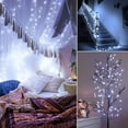 thumbnail image 5 of ER Guirnalda de Luces, Paquete de 5M 50LED Guirnalda de Luces con Pilas, Guirnalda de Luces de Alambre de Cobre para Interiores y Exteriores, Decoración para Dormitorio, Jardín, Boda, Fiesta, Navidad (2 Piezas Blancas) Excelente Rendimiento, 5 of 5