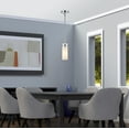 thumbnail image 3 of Trans Globe Lighting PND-2176 BN Crosby 4" Wide Mini Pendant - Nickel, 3 of 7