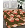 thumbnail image 2 of Ahgly Company Indoor Rectangle Patterned Peru Brown Area Rugs, 5' x 8', 2 of 6