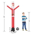 thumbnail image 2 of Mounto Bailarina Inflable De 8 Pies Con Soplador (Papá Noel), 2 of 5