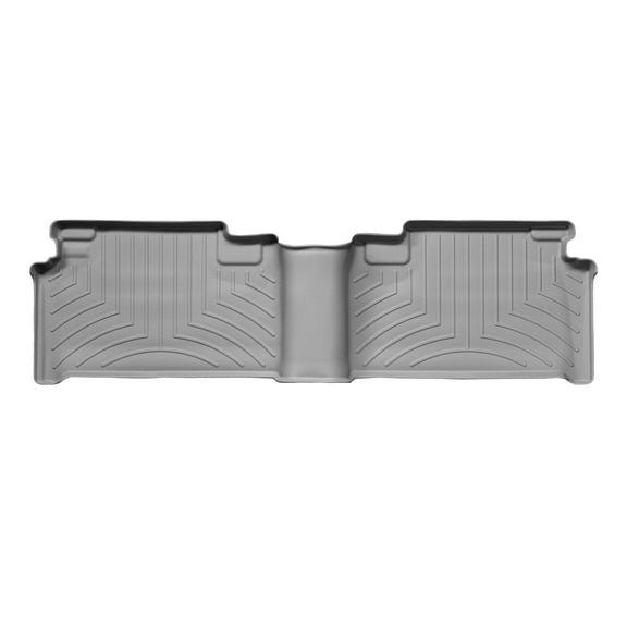 WeatherTech Custom Fit FloorLiners compatible with 2005-2006 Toyota Tundra - 2nd Row, Grey
