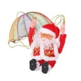 thumbnail image 2 of S SERENABLE Electric Santa Parachute Creative Mini Parachute Santa Hanging Decoration Ornament Xmas Gift for Indoor Outdoor New Year Home, 2 of 7