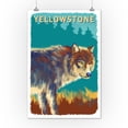 thumbnail image 2 of Yellowstone, Wolf, Vivid (12x18 Wall Art Poster, Room Decor), 2 of 3