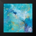 thumbnail image 2 of Tava Studios 20x20 Black Modern Framed Museum Art Print Titled - Golden Edge I, 2 of 5