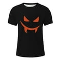 thumbnail image 1 of YDLCAFD T-Shirt à Thème Imprimé pour Hommes Couleur Unie Manches Courtes, 1 of 4