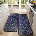 thumbnail image 4 of Kitchen Rugs Sets Of 2,Math Equations Physics Formulas Purple Pattern Anti Fatigue Kitchen Mat Rugs Non Slip Washable,Decorative Kitchen Floor Mats for Kitchen,Sink,Laundry,17"x47"+17"x47", 4 of 5