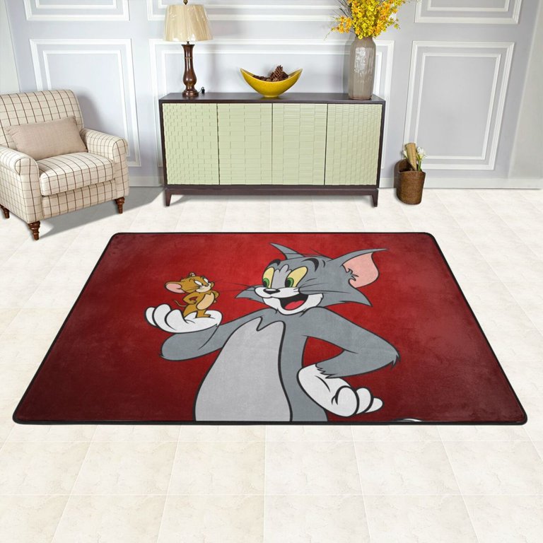 Tom Cat Rug Matroos Jerry Cat Heavenly Puss Tom And Jerry Cartoon