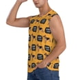 thumbnail image 3 of Kdxio German Shepherd Woof for Men's Muscle T-shirt,Sleeveless for Workout Running Athletic Gym Lounge Casual, 3 of 7