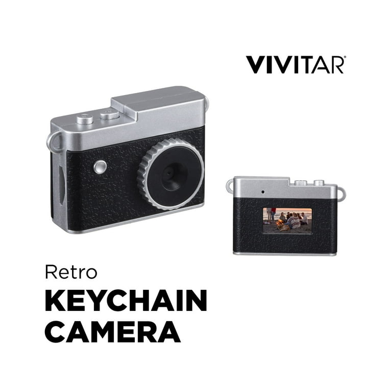 Vivitar Retro Keychain Digital Camera, 14MP Full HD with Color